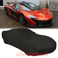 Satin Stretch Indoor Full Car Cover Scratch Dustproof Protect for McLaren P1 picture