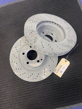 2000-06 Mercedes CL500 2000-02 S430 S500 Front Brake Rotor Pair OEM A2204212512 picture
