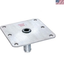 Durable 7-Inch x 7-Inch Boat Seat Base - Lock'N-Pin Safety System Included picture