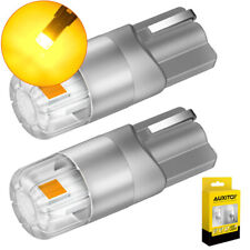 2PCS W5W 175 2825 168 194 T10 LED Parking Light Bulb Amber 3000K Canbus 2US-Plus picture
