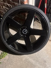 24 Inch “Strada” Wheels ($500) 5x127 Bolt Pattern. picture