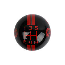 For Ford Mustang Shelby GT500 Stick Shift Knob 5 Speed Lever Resin Black-Red picture