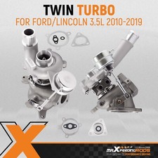 Left & Right Twin Turbo for Ford Flex Taurus Explorer Lincoln MKS MKT 3.5L 10-19 picture