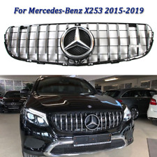 GT Chrome Front Grill For Mercedes-Benz GLC W/X253 GLC300 GLC350 2015-19 W/Star picture
