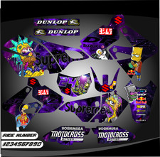 suzuki drz400sm drz400s drz 400 kit graphics decals stickers 2000-2022 supermoto picture