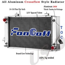 4 Row Radiator Fit 1994-98 Land Rover Discovery 1991-98 Range Rover 3.9L 4.0L AT picture