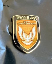 1989 20th Anniversary Turbo Trans Am Map Pocket Repro Emblem picture