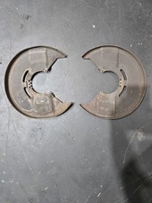 SAAB OG 9-3 VIGGEN BRAKE ROTOR DUST SHIELDS picture
