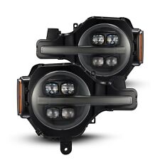 For 21-24 Ford Bronco Nova Alpha Black LED Projector Headlights Headlamps picture