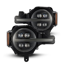 For 21-26 Ford Bronco AREX Nova Alpha Black LED Projector Headlights Headlamps picture