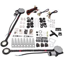 Universal Electric Power Window Lift Regulator Conversion Kits fit 2 Door cars picture