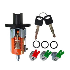 For 1998-2007 Ford F150 F350 F450 F250 Ignition & Door Lock Cylinder and 2 Keys picture