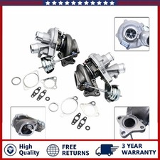 Pair Upgraded Billet Turbo Turbochargers For Ford F150 Ecoboost 3.5L 2013-2016 picture