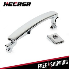 HECASA Front Driver Exterior Outside Chrome Door Handle For 08-2015 Nissan Rogue picture