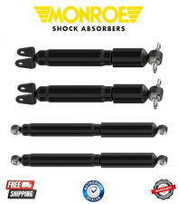 Front & Rear Reflex Shock Absorber 4PCS Set Monroe For 11-23 GMC Sierra 2500 HD picture