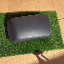 2011-2019 Ford Explorer Armrest Center Console Storage Lid Black Leather OEM picture