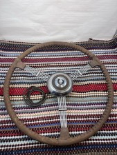 1936 1937 120 6 Cyl Packard OEM Banjo Steering Wheel Horn Button Three Spoke picture