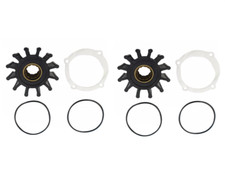 2Pcs Water Pump IMPELLER KIT 09-812B-1 Johnson F6 Series F6B-9 102480501 812B picture