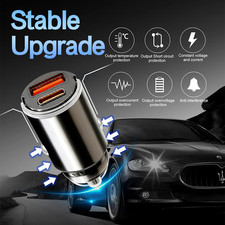 2 USB Port Fast Car Charger Adapter for iPhone Samsung Android Cell Phone USA picture