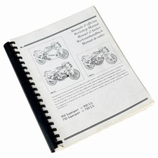 Ducati 900ss / 750ss Workshop Manual Copy - Supersport Shop Ring Bound picture
