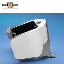 Chrome Oil Tank Santee Winged Center Fill Fit For Harley 1989-99 Softail picture