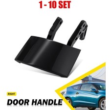 1-10x Fit Honda CRZ CR-Z 2011-2016 Front Right Door Handle Exterior Black Metal picture