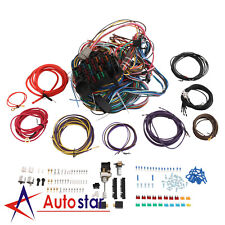 JDMSPEED Wiring Harness 22 Circuit Universal Street Rod w/ Detailed Instructions picture