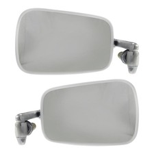 Mirror Set For 1968-1977 Volkswagen Beetle Passenger & Driver Side Chrome Sedan picture