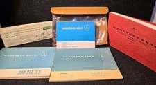 Mercedes 300 SEL 3.5L OEM Owners Manual / Brochure Kit - W/ Pouch - Excellent picture