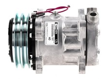 New SANDEN 4643 A/C Compressor with Clutch Fits Case New Holland picture