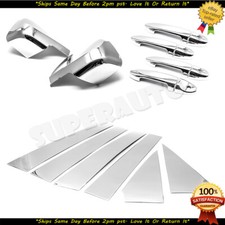 Escape Chrome Door Pillar+Mirror+Handle Cover Trim Set Kit picture