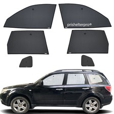 Fit For Subaru Forester 2008-2013 Side Window Black Silver Camp Privacy Sunshade picture