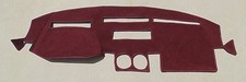 fits 1984-1989 Nissan 300ZX dash cover mat dashboard pad maroon  picture
