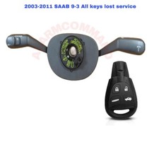 SAAB 9-3 2003-2011 CIM Key Programming Service All Keys Lost or Add a Key  picture