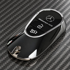 Mercedes AMG Key Fob Shell, Luxury Display Piece, Keychain, Collector Gift picture