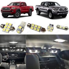 White LED interior lights package kit for 2016-2022 2023 Toyota Tacoma+Tool TT5W picture