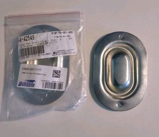 68 -73 Mustang Metal Floor Pan Plug - Daniel Carpenter-Zinc Plated- Pair-new picture