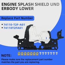 Lower Engine Cover Splash Under Shield For 2016-2017 Honda Accord 74110T2FA01 picture