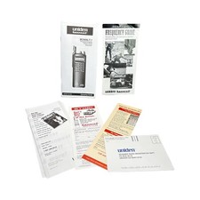 Uiden Bearcat BC60XLT-1 Operation Manual Hand Held Scanner And Frequency Guide picture