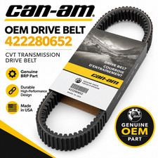 Can-Am 422280652 OEM CVT Drive Belt Defender Maverick X3 Commander Genuine BRP picture