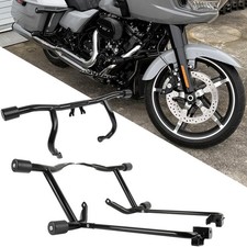 Saddlebag Tip-Over Crash Bar Flat-Out Bar For Harley Road Glide FLTRX 2024-2025 picture