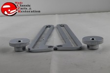 28-32 Ford Closed Car Pickup Truck Chrome Windshield Slide Swing Arms & Nuts picture