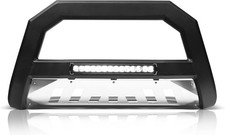 Armordillo 8716540 AR Series LED Bull Bar - Matte Blk w/Alumiumin Skid  picture