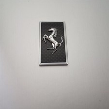 Ferrari 458/488/599/F12/599/612/430/California Carbon Fiber Hood Emblem Badge picture