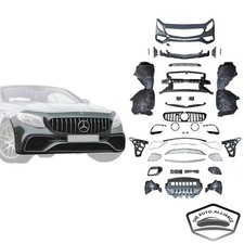For 2015-2021 Mercedes-Benz S Class Coupe W217 S63 AMG Style Front Bumper Kit picture