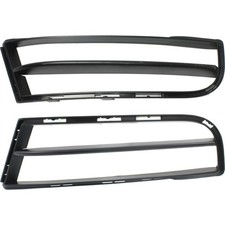 Bumper Grille For 2008-2013 BMW 135i 2013 135is Set of 2 LH & RH Textured Black picture