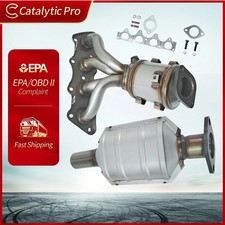2x Catalytic Converter For 2012-2017 Hyundai Accent 1.6L Front Rear picture