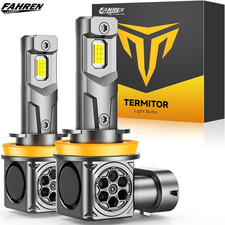 Fahren Brightest H11/H9/H8 LED Headlight Low/Fog Bulbs 200000LM 10 Year Lifespan picture