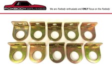 Brake Line Tabs Bolt On or Weld On - Ten (10) picture