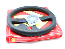 MOMO Competition Steering Wheel Black Air Leather Black Stitching 350mm NEW picture